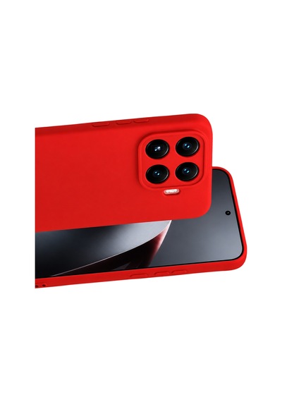 Xiaomi Mi 17t Pro Nano İçi Kadife Silikon - Kırmızı Belirtilmemiş