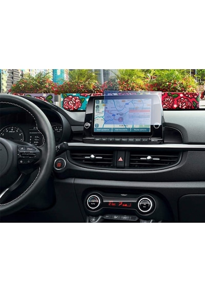 Kia Picanto 8 İnç Multimedyaa Ekran Koruyucu Nano Şeffaf
