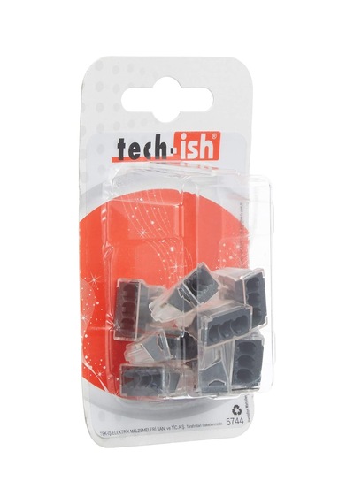 529046 Buat Klemens Geçmeli 3x2.5 Mm 10 Adet, Gri, 3'lü