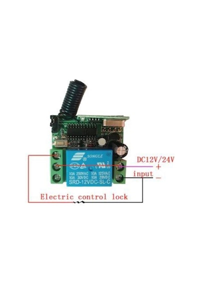 433 Mhz Rf Uzaktan Kumanda 10a Rf Alıcı Verici Transmitter Receiv