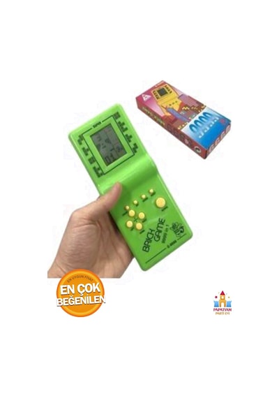 Nostaljik Tetris El Atarisi - Sarı, Kırmızı, Mavi Ve Yeşil Renk Seçenekleriyle Keyifli Zamanlar