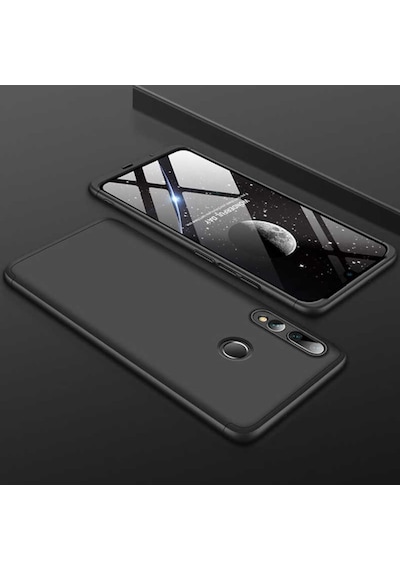 Huawei Y9 Prime 2019 Kılıf Zore Ays Kapak-Siyah