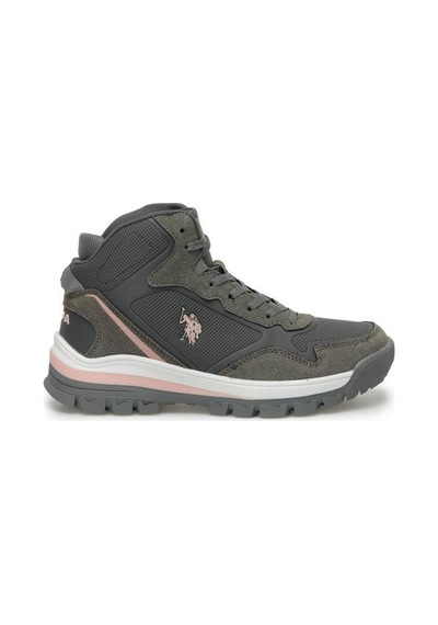 U.S. Polo Assn. U.s Polo Assn. Sagan Hı Wmn 3pr Kadın Outdoor Bot Gri 36-40 001