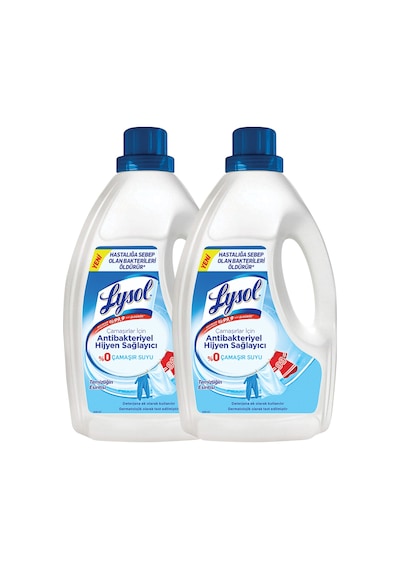 Lysol Çamaşırlar İçin Hijyen Sağlayıcı 2 x 1200 ML