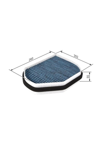 BOSCH 986628505 ANTI ALERJI POLEN FİLTRESİ