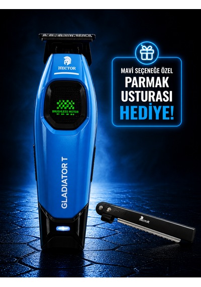 Hector Gladiator T Mavi Sakal Ve Saç Kesme Makinesi
