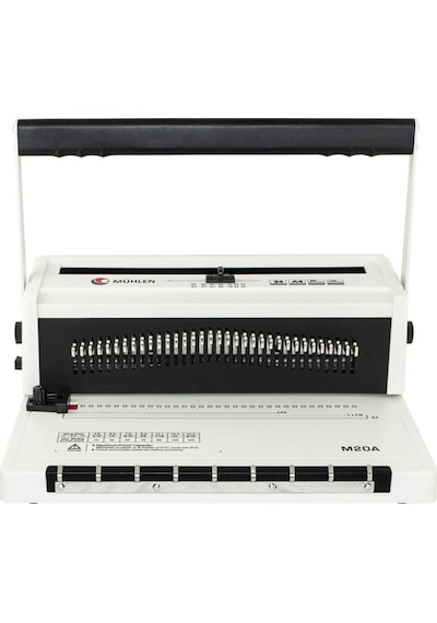 Mühlen M20a Metal Tel Delme & Ciltleme Makinesi Tam Baskı Kolu İki Taraflı Delme Kolu