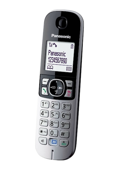 Panasonic KX-TG6811 Dect Telefon Siyah-Gümüş