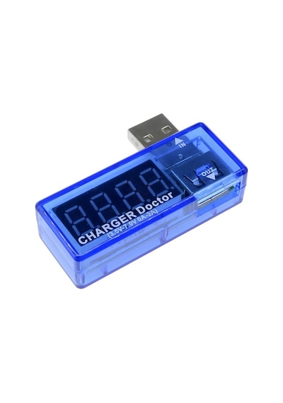 Alkatronik-Usb Voltmetre Ampermetre Şarj Doktor Akım Voltaj İzleyici Şarj