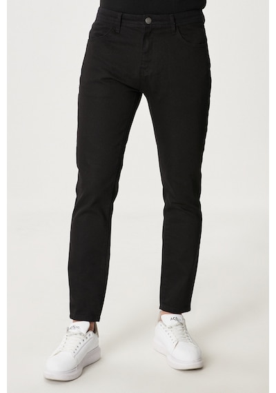 AC&Co / Altınyıldız Classics Erkek Sıyah Trend Slim Fit Dar Kesim 5 Cepli Esnek Denim Jean Kot Pantolon Siyah AC&Co / Altınyıldız Classics Erkek Sıyah Trend Slim Fit Dar Kesim 5 Cepli Esnek Denim Jean Kot Pantolon Siyah