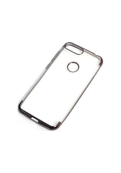 Alcatel 1s Kılıf Dört Köşeli Lazer Silikon Kılıf 001
