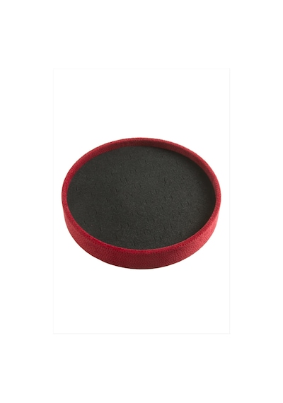 Yuvarlak Ahşap Anfora Kumaş Yüzüklük 20 Cm Çok Renkli