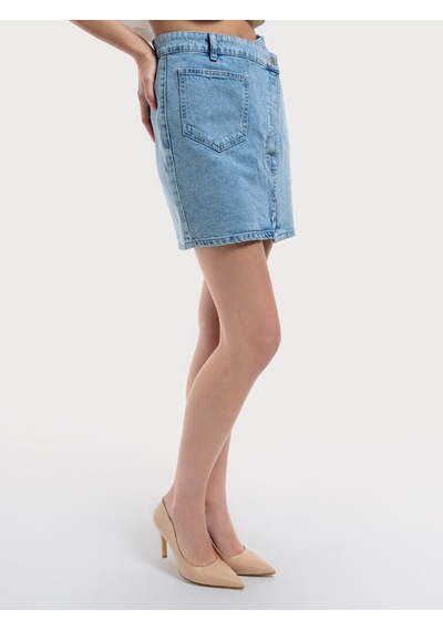LOFT Regular Fit Kadın Etek Denim