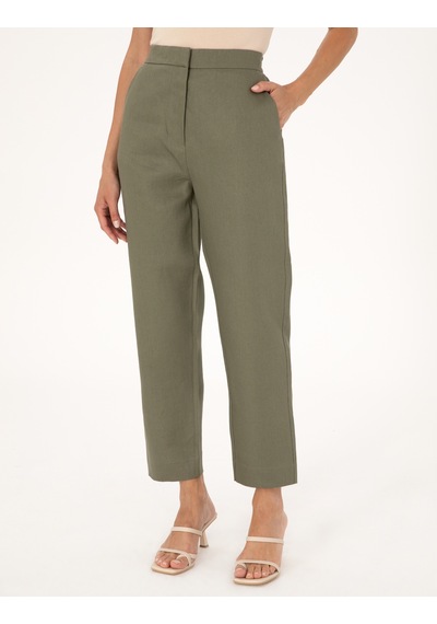 Pierre Cardin Kadın Haki Pantolon 50299985-vr027