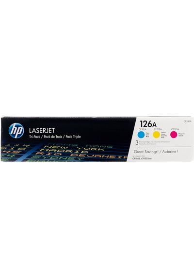 Hp 126A Cf341A Renkli Toner 3'Lü Paket