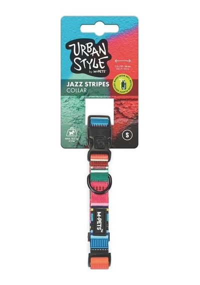 Urban Style Jazz Strıpes Boyun Tasması S Çok Renkli