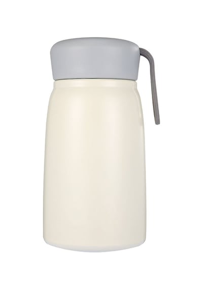 Beyaz 304 Çelik 360 Ml Bebek Mama Saklama Termosu Mug Cin842by Beyaz