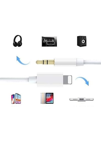 Megatech Lightning 3.5 Mm Aux ıos Audio Dönüştürü