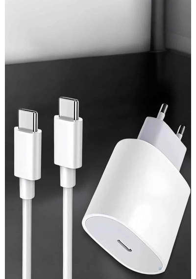 Şarj Aleti İos 15/15 Pro Max Uyumlu Şarj Adaptörü Ve Kablosu 80410912