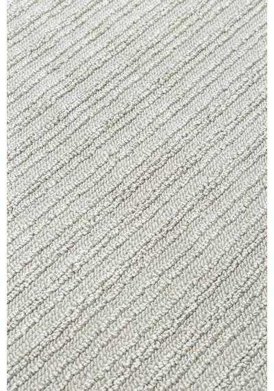 Eko Halı Mono Loop 03 Grey Xw Sisal Görünümlü Bukleli Kaymaz Tabanlı Yıkanabilir Halı Gri