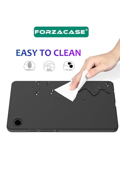 Forzacase Samsung Galaxy Tab A11 8.7 İnch Sm-x130 Tablet İle Uyumlu Silikon Kılıf Siyah - Fc155 Arka Kapak