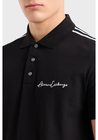 Armani Exchange Erkek Polo Yaka T Shirt 8nzfsg Zj81z 1200 Siyah