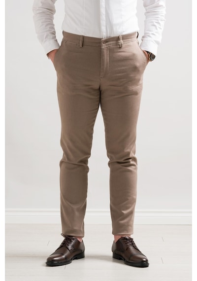 Notra Klasik Kesim Kışlık Kumaş Gabardin Boru Paça Erkek Pantolon 001