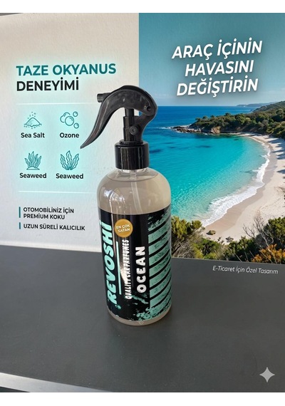 Revoshi 50o Ml Okyanus Araç Kokusu 500 ML