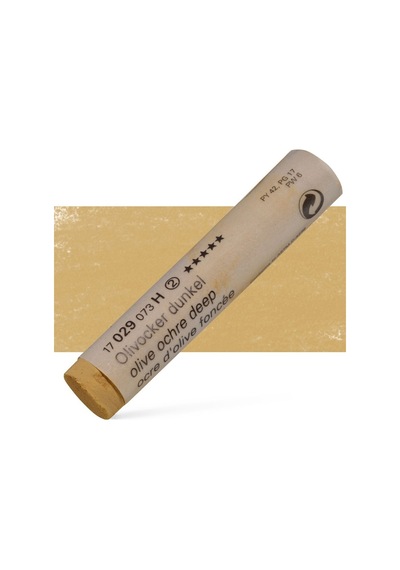 Schmincke : Artist Soft Pastel Boya : 029 H Olive Ochre Deep