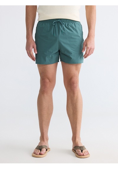 Lcw Swımwear Yeşil En Kısa Boy Erkek Deniz Şortu