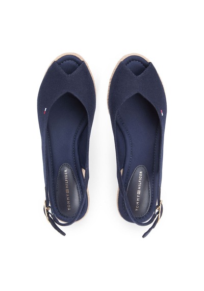 Tommy Hilfiger Lacivert Kadın Dolgu Topuk Ayakkabı Fw0fw09228dw6-16057