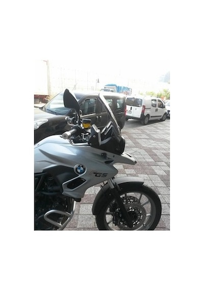 Zeus Motor 2012-2017 Bmw F 700 Gs Uyumlu Uzun Ön Cam Koyu Füme