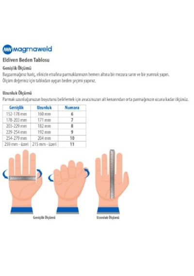 Tıg B200 Argon Kaynak Eldiveni