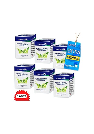 Winter Mentol Buharlaşan Merhem Viks Vikis Mentol Ve Okaliptus 40 Gr X 6 Adet