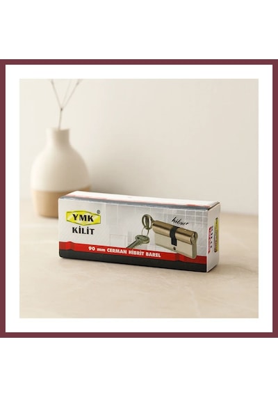 Storeşahin 90mm Nikel Saten Cerman Barel Silindir 2 Anahtar Shn0720