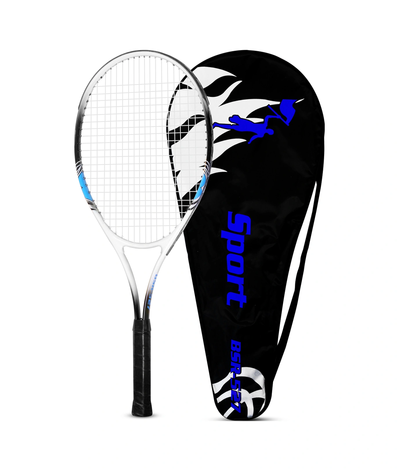 4lü Set Deluxe 27 İnç 2 Tenis Raketi Seti 2 Top Çantalı Yetişkin Tennis Racket L2 Grip M+k 68 Cm 527