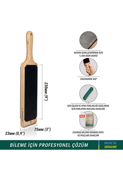 Beavercraft Ls1p1 Bıçak Bileme Ve Masat Seti Kanca Bıçaklar Ve Bükülmüş Iskarpelalar İçin , 4 Parça