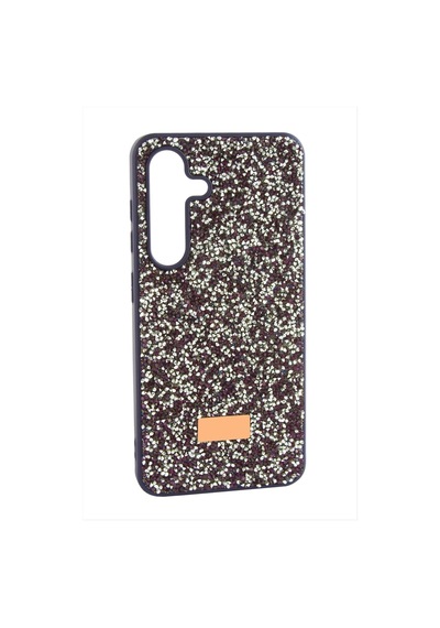 Samsung Galaxy Uyumlu A55 Taşlı Kapak Kılıf Mor