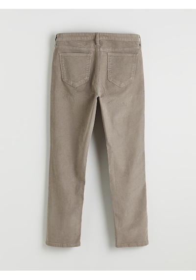 Lcwaıkıkı Classic Bej Standart Kalıp Kadife Erkek Chino Pantolon