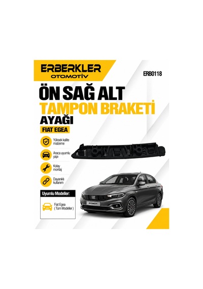 Egea Ön Sağ Alt Tampon Braketı Ayagı - Erb1048