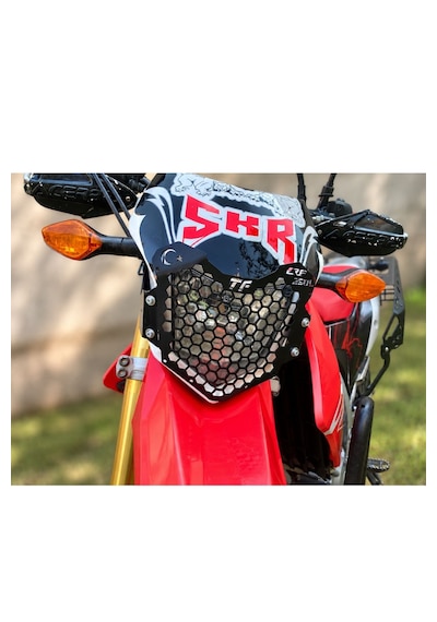 Honda Crf250l Far Koruma Demiri 2013 2020 / Crf 250 L Far Koruyucu Siyah
