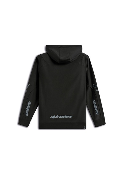 Alpinestars Sessions V3 Hoodie Kapüşonlu Sweatshirt Siyah Gri Çok Renkli