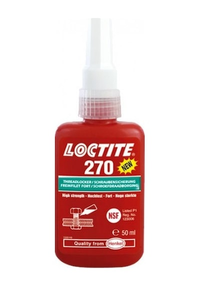 Loctite 270 Yüksek Mukavemetli Vida Sabitleyici 50Ml