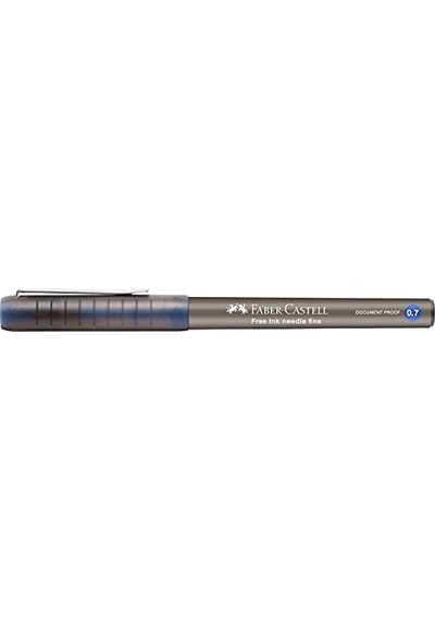 Free Ink Roller Kalem 0.7, Mavi, Silinmez Kalıcı Mürekkep, İğne Uçlu, Akıcı Yazım, Mürekkep Göstergeli Genel