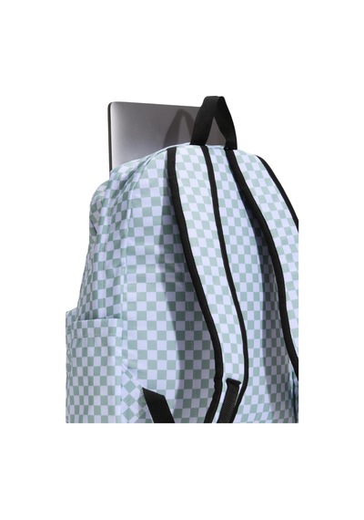 000h4xemw1-r Vans Old Skool Check Backpack Sırt Çantası 000h4xemw1-r Açık Mavi