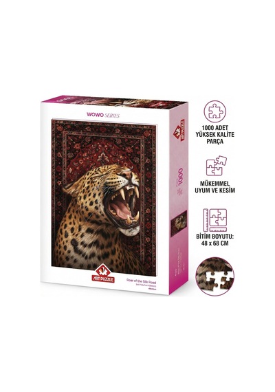İpek Yolu'nun Kükreyişi 1000 Parça Puzzle Standart