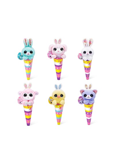 Coco Cones Paskalya Peluş S1 Çok Renkli