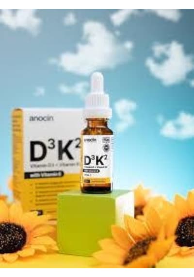 Anocin Vitamin D3 K2 Vitamin E 1000 Iu 2m Mcg Damla 20 Ml