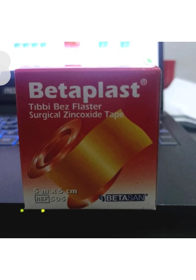 Betaplast Tıbbi Bez Flaster 5cm X 5m - 10 Adet