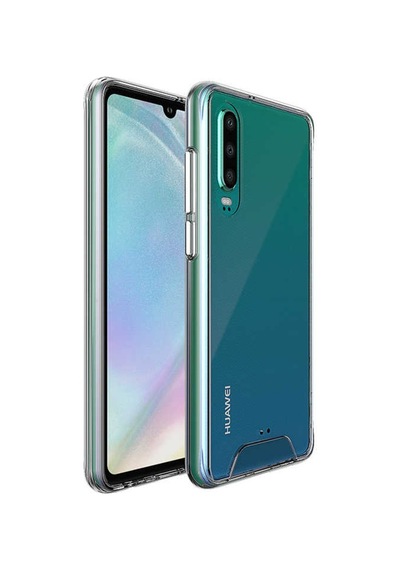 Huawei P30 Kilif Seffaf Sararmaz Gard Silikon 391288101